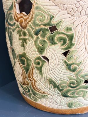 A Vietnamese Bien Hoa pottery garden seat, 20th C. — photo 7