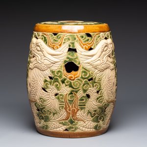 A Vietnamese Bien Hoa pottery garden seat, 20th C. — photo 4