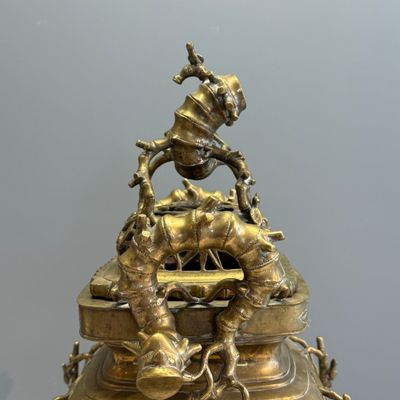 A Vietnamese bronze covered censer and stand — photo 10