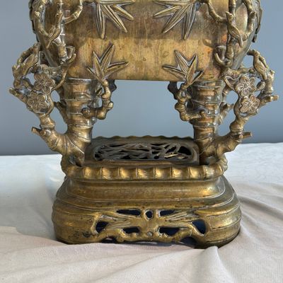 A Vietnamese bronze covered censer and stand — photo 16