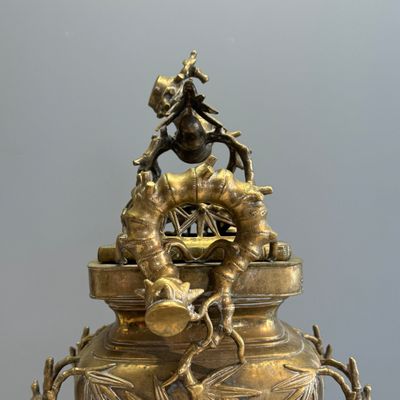 A Vietnamese bronze covered censer and stand — photo 18