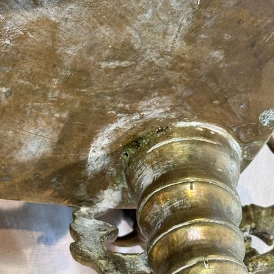 A Vietnamese bronze covered censer and stand — photo 31