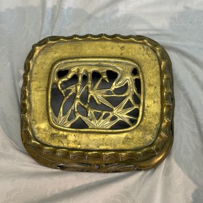 A Vietnamese bronze covered censer and stand — photo 35