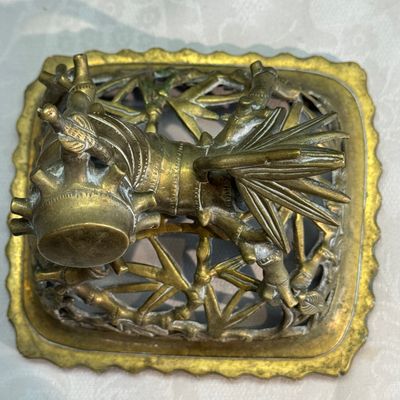 A Vietnamese bronze covered censer and stand — photo 42