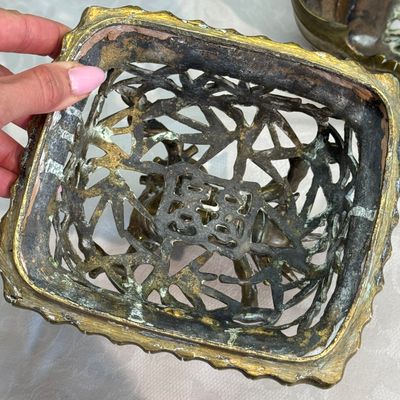 A Vietnamese bronze covered censer and stand — photo 44