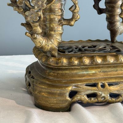 A Vietnamese bronze covered censer and stand — photo 2