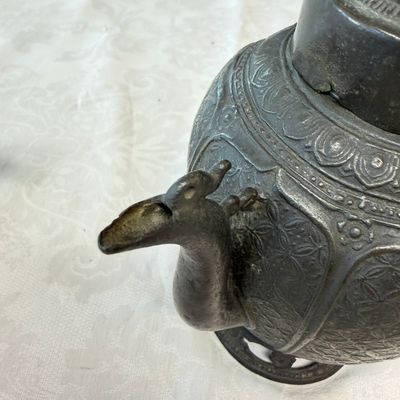 A Vietnamese bronze ewer and cover — photo 8