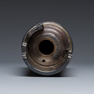 A Vietnamese mother-of-pearl-inlaid opium pipe, water pipe and covered box — 照片 6