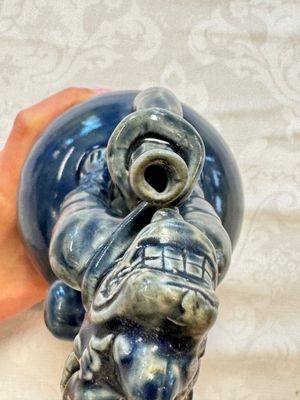A Vietnamese or Annamese blue-glazed 'Qilin' ewer — 照片 15