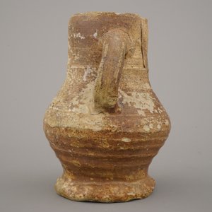 A Westerwald pewter-mounted jug and 2 stoneware vessels, 16/18th C. — photo 11