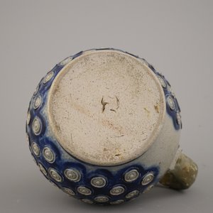 A Westerwald pewter-mounted jug and 2 stoneware vessels, 16/18th C. — photo 6