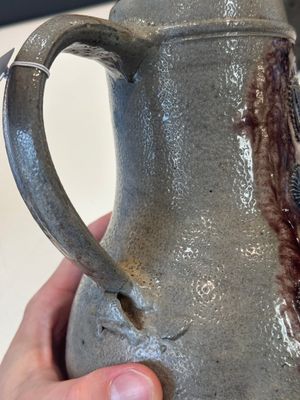 A Westerwald stoneware jug, Germany, 17th C. — photo 5
