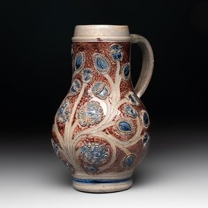 A Westerwald stoneware jug, Germany, 17th C. — photo 1