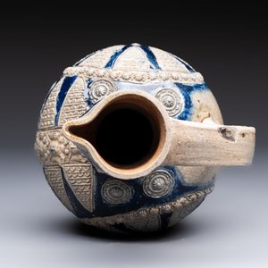 A Westerwald stoneware jug with moulded design, Germany, 17th C. — photo 6