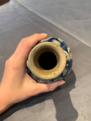 A Westerwald stoneware pilgrim's flask with the coat of arms of France, Germany, 17th C. — photo 5