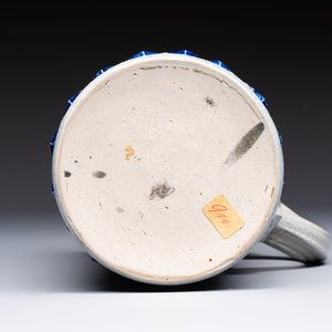 A Westerwald stoneware tankard with a mounted pewter lid, Germany, 18th C. — 照片 7
