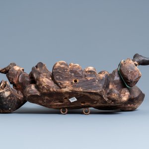 A wooden figure of God the Father on a cloud, 17th C. — 照片 7