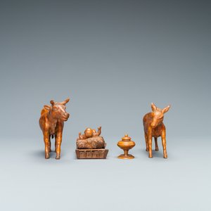 A wooden 'The adoration of the magi' group, Italy, 18th C. — photo 11