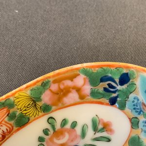 Acht Chinese Canton famille rose en polychrome lepels, 19/20e eeuw — foto 10
