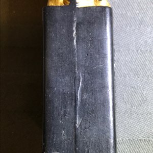 Acht Chinese inktstenen in de vorm van stempels in glazen display, 18/19e eeuw — foto 69