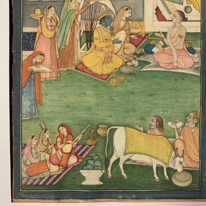 Acht islamitische en Perzische miniaturen en geschriften, Iran en India, 19/20e eeuw — foto 20