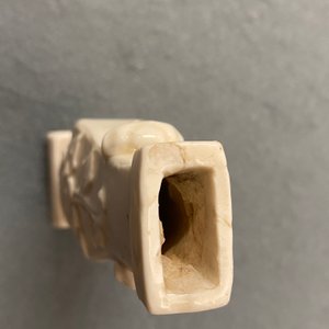 Acht kleine Chinese vaasjes en een penselenwasser, Kangxi en later — foto 27