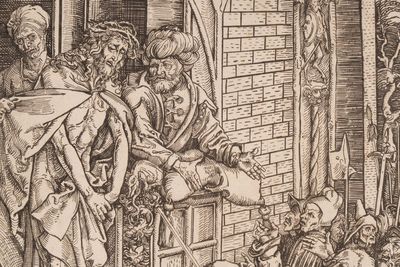 After Albrecht Dürer (Germany, 1471-1528): 'The Presentation', woodcut on paper, 19th C. or earlier — photo 2