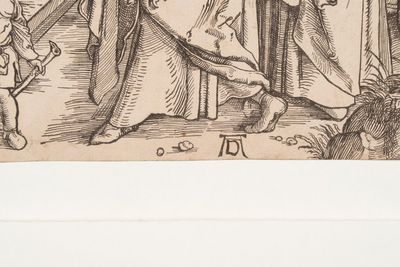 After Albrecht Dürer (Germany, 1471-1528): 'The Presentation', woodcut on paper, 19th C. or earlier — photo 5