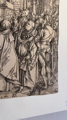 After Albrecht Dürer (Germany, 1471-1528): 'The Presentation', woodcut on paper, 19th C. or earlier — photo 8