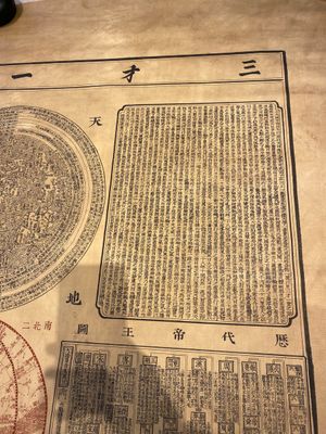 After Lu Anshi (China, active 17/18th C.): A map of the unified China under the Qing, black and red ink on silk, dated 1722 — 照片 6
