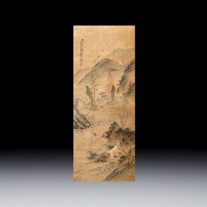 After Wu Donghuai 吳東槐(1853-1904): mountainous landscape — 照片 1