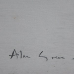 Alan Green: Solid State, dated 69, abstract screenprint — photo 1