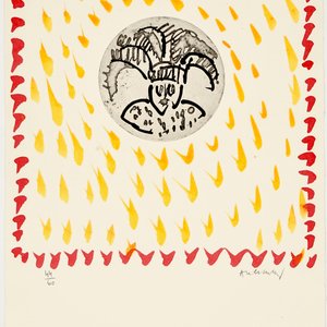 Alechinsky, Pierre (Belgique, 1927), Gilles de Binche et Sans Titre, lithographie sur papier, numb. 44/60 — photo 2