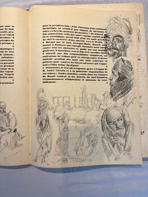 Alexandre Iacovleff (1887-1938): 'La croisière jaune', incl. 44 illustrations, lithography on paper, dated 1931-1932 — foto 3