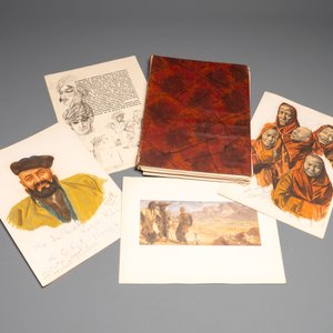 Alexandre Iacovleff (1887-1938): 'La croisière jaune', incl. 44 illustrations, lithography on paper, dated 1931-1932 — foto 2