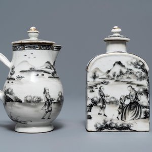 An 11-piece Chinese 'European subject' tea service, Qianlong — 照片 8