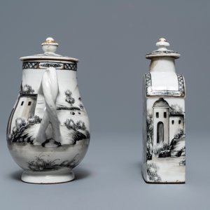 An 11-piece Chinese 'European subject' tea service, Qianlong — 照片 9