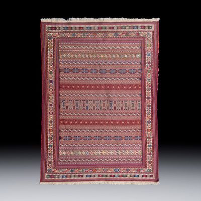 An Afshar Soumak carpet, 19/20th C.