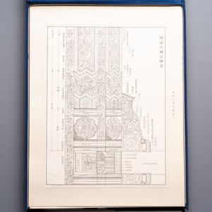 An album of Chinese architectural polychrome ink patterns, ‘中國建築彩畫圖案’, Beijing, dated 1955 — foto 5