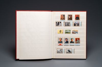 An album of Chinese postal stamps, 20th C.