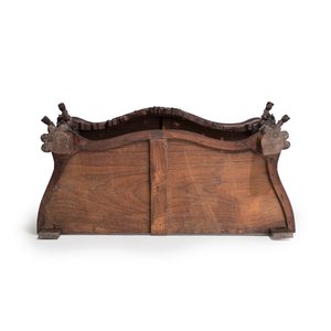 An Anglo-Indian carved rosewood 'Simha Yali' console table — photo 7