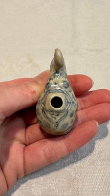 An Annamese or Vietnamese blue and white elephant-form water dropper, 15/16th C. — photo 5