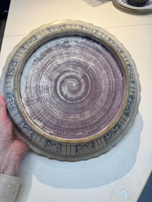 An Annamese or Vietnamese blue and white 'qilin' dish, 15/16th C. — photo 9