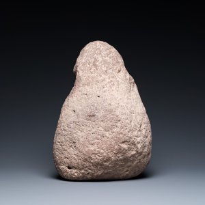 An anthropomorphic stone sculpture or Kurgan stele, Mesopotamia or Eastern Europe, probably 2nd millennium b.C. — 照片 3