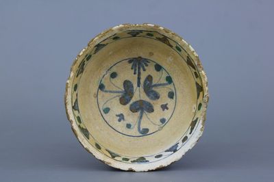 An Antwerp maiolica polychrome bowl, 2nd half 16th C.