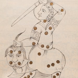An Arabic astrological manuscript referring to the positioning of stars in relation to poetry, early 20th C. — 照片 11