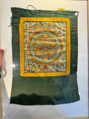 An Avalokiteshvara mandala thangka, Tibet, 19th C. — 照片 1