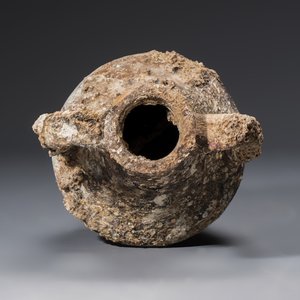 An early Greek pottery wine transport amphora with marine encrustation — photo 6