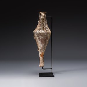 An early Greek pottery wine transport amphora with marine encrustation,  — photo 3