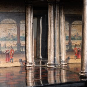 An ebony, ebonised and painted cabinet, Antwerp, 17th C. — 照片 18